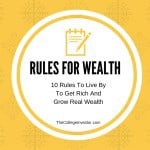 10 Rules For Wealth