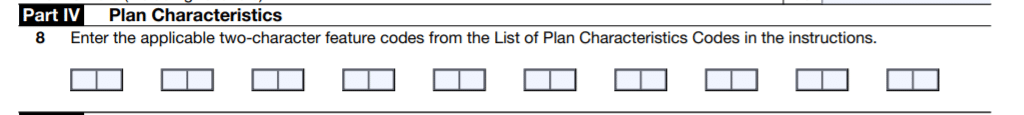 Form 5500-EZ Form 5500 EZ part 4