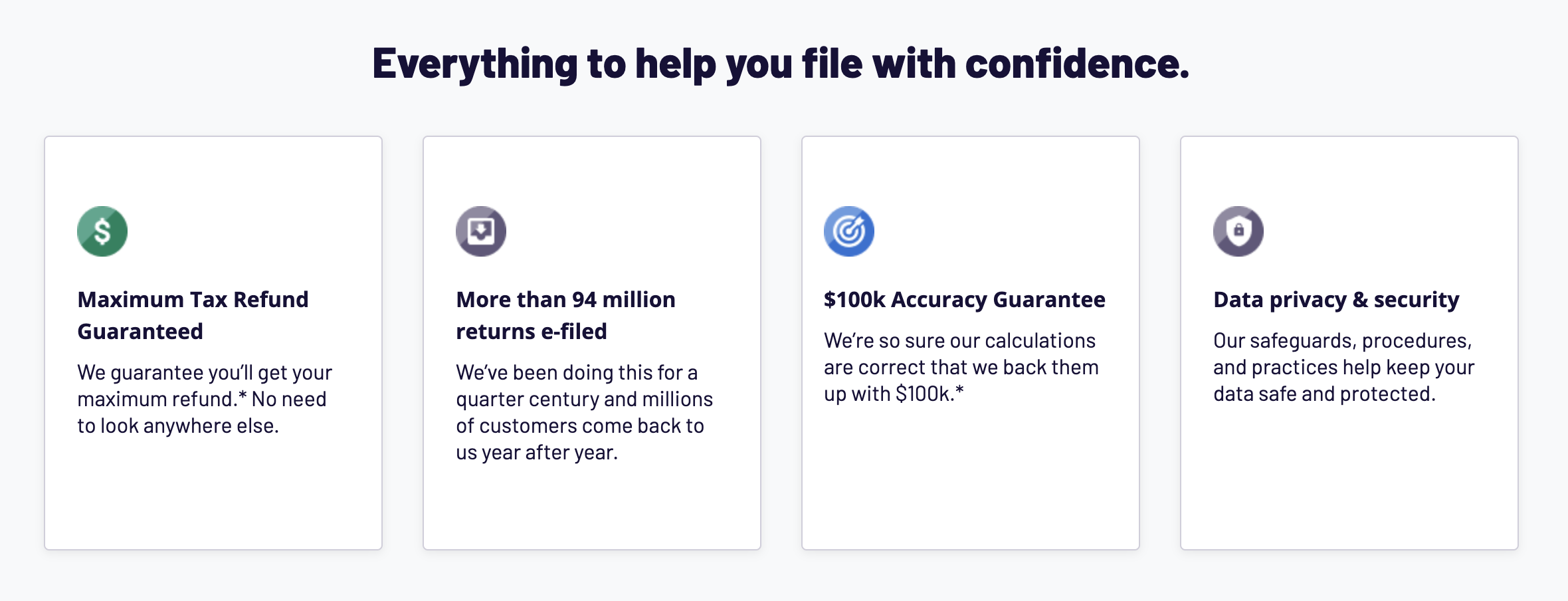 TaxAct Top Features TaxAct Top Features